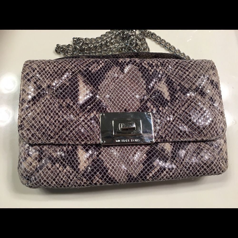 Michael Kors Snakeskin Purse